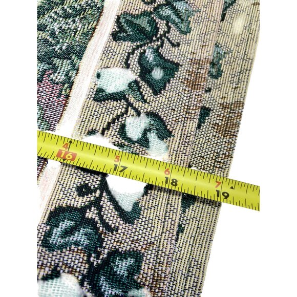 Set Of 6 Tapestry Placemats With Floral Ivy Baskets & Garden Design - Picture 2 of 6